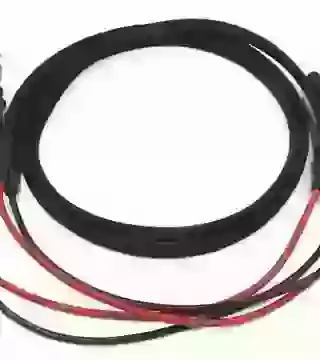 4mm Retractible Stackable Banana Plug Lead 2 Colour, 2m